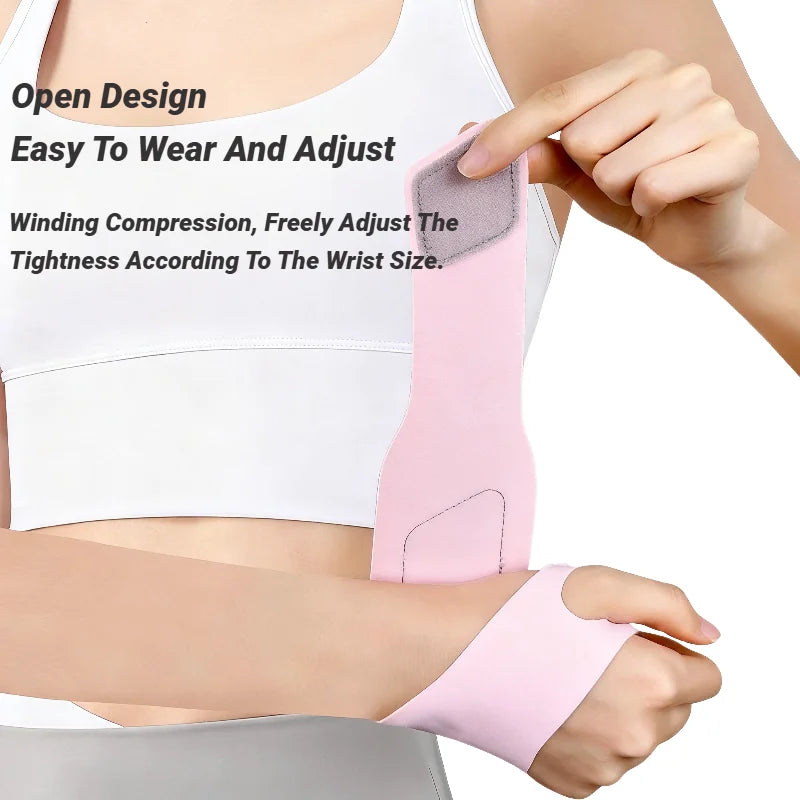 Adjustable Ultra Thin Wrist Strap Sprains Pain Relief Breathable Support for Gym Exercise Arthritis Tendonitis Carpal Tunnel