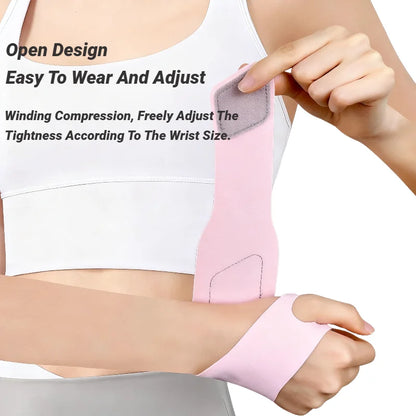 Adjustable Ultra Thin Wrist Strap Sprains Pain Relief Breathable Support for Gym Exercise Arthritis Tendonitis Carpal Tunnel