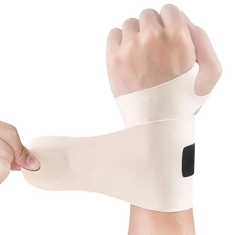 Adjustable Ultra Thin Wrist Strap Sprains Pain Relief Breathable Support for Gym Exercise Arthritis Tendonitis Carpal Tunnel